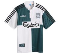 Adidas Men's Liverpool FC 95' Away Jersey Top White/Rich Green Small