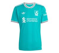 Adidas Liverpool 3rd Mens Short Sleeve Jersey 2025/2026 Size: Large, Colour: Green