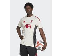 adidas Mens Liverpool Training Jersey, Cream, Size L, Men Cream