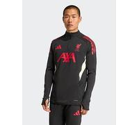 adidas Mens Liverpool Training Tracksuit Top- Black, Black, Size M, Men Black