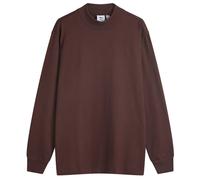 Adidas Men's Long Sleeve Mock Neck Shadow Brown