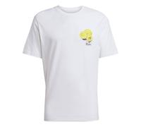 adidas Men's Lounge Still Life Lemons Graphic T-Shirt, White, M