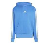 adidas Mens M 3s Fl Hoody in Ray Blue/Off Wh - Size Medium