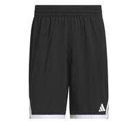 adidas Men's M Everyday PRO Bball Short, Black/White, S Tall