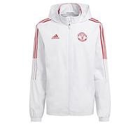 adidas Men's Manchester United, 2021/22 Season, Jacket, dash grey, S