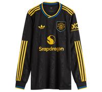 Adidas Men's Manchester United 25/26 3rd Jersey Longsleeve Top Black