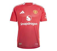 adidas Mens Manchester United Authentic Home Shirt 2024 2025 Red XL