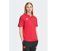 adidas Mens Manchester United DNA Polo Shirt, Red, Size L, Men Red