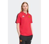adidas Mens Manchester United DNA Polo Shirt, Red, Size Xl, Men Red