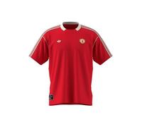 adidas Mens Manchester United FC Terrace Icons Top Adults MUFC Red L