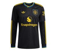 adidas Mens Manchester United Third Shirt 2025 2026 Adults Long Sleeve