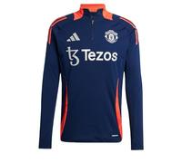 adidas Mens Manchester United Tiro 24 Training Top 2024 2025 Black S