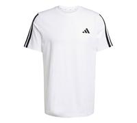 adidas Men's Men 3-Stripes T-Shirt, White, 3XL