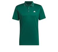 Adidas-Men's-Mens CORE Adidas Performance Polo Shirt-M-Collegiate Green