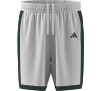adidas Men's Mens Pulse Speed Bball Short Shorts, White/Team Dark Green, L