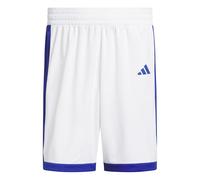 adidas Men's Mens Pulse Speed Bball Short Shorts, White/Team Royal Blue, XL