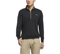 adidas Men's Mens Upf Lightweight Quarter Zip Pullover Sweatshirt, black, M
