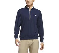 adidas Men's Mens Upf Lightweight Quarter Zip Pullover Sweatshirt, collegiate navy, L