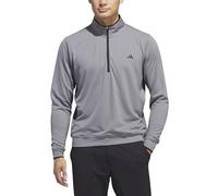adidas Men's Golf Lightweight Half Zip Top, Grey, Size L, Men Grey