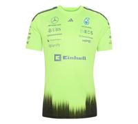 adidas Men's MERCEDES - AMG PETRONAS FORMULA 1 SETUP TEE, solar green/black, L