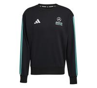 adidas Men's MERCEDES - AMG PETRONAS FORMULA 1 TEAM DNA SWEAT TOP, black/semi mint rush, XXL