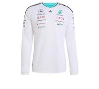 Adidas Men's Mercedes - AMG Petronas Formula 1 Team Driver Jersey Authentic Longsleeve M
