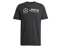 adidas Men's Mercedes - AMG Petronas Formula ONE Team DNA Graphic TEE Men, Black/White, M