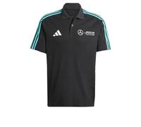 adidas Men's Mercedes - AMG Petronas Formula ONE Team DNA Polo Men, Black/White, XS