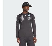 adidas Men's Mercedes - AMG Petronas Formula ONE Team Driver Jersey Long Sleeve Black Men