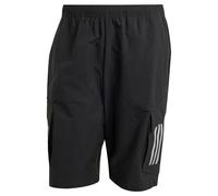 adidas Men's Mercedes - AMG Petronas Formula ONE Team Mechanics Short Men, Black/Reflective Silver, M