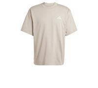 adidas Men's Mercedes - AMG Petronas Formula ONE Team Premium Sweat TEE Men, Putty Beige/Wonder Alumina, XXL
