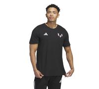 adidas Mens Messi T-Shirt, Black/Inter Miami Cf, S