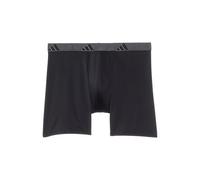 adidas Men's Microfiber 3-Pack Boxer Brief, Performance Boxer Briefs Underwear Pack for Men, Black/Onix Grey/Black, 3XL Big