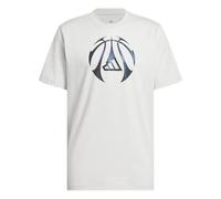 adidas Men's Millennium Hoops Graphic T-Shirt, Grey one, S