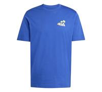 adidas Men's MINI Embroidery Surfing Graphic T-Shirt, Team Royal Blue, S