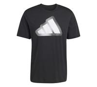 adidas Men's Modern Essentials Graphic Shirt, Black, L