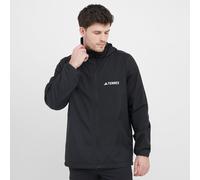 Adidas - Waterproof and windproof hiking jacket - Multi Essentials 2L Rain Jacket Black for Men - Size XL Black