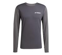 Adidas Multi Synthetic Long Sleeve Base Layer Grey L Men