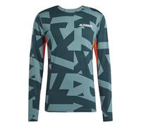 adidas Men's Multi Synthetic Base Layer Long Sleeve, Preloved Teal, XL