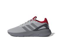 Adidas Mens Nebzed Cloudfoam Lifestyle Running Shoes Colour: Grey, Size: 6.5 UK