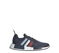 adidas Men's NMD_r1 Primeknit Running Shoe, Shadow Navy/White Tint/Glory Red, 5.5 UK
