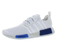 adidas Men's NMD_r1 Sneaker, Cloud White/Crystal White/Bright Royal, 13.5