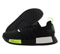 adidas Men's NMD_r1 Sneaker, Core Black/Signal Green/Cloud White/Dark Black, 8.5 UK