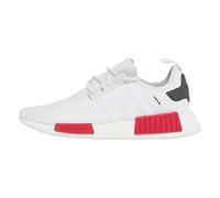 Adidas Men's NMD_R1 Sneaker, FTWR White/FTWR White/Vivid red, 11.5 UK