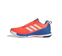 adidas Men's Novaflight 2 Indoor Shoes, Team Solar Orange/Zero Metalic/Bright Royal, 9.5 UK
