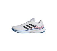 ADIDAS Men's Novaflight Volleyball Shoes Non Football, Cloud White/Core Black/Bright Royal, 3 UK
