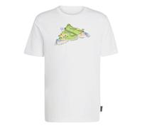 adidas Men's Novelty MINI Graphic T-Shirt, White, S
