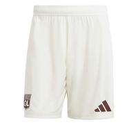 adidas Mens Olympique Lyon Third Shorts 2025 2026 Adults in Ivory/Ivory - Size Small