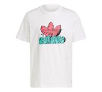 adidas Men's originals 5 As Tee Logo Sports White H13481 XL