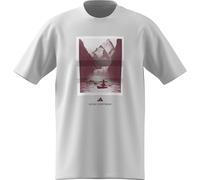 adidas Men's Outdoor Kayaking Graphic T-Shirt, White, XS
